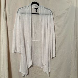 White light weight sweater.